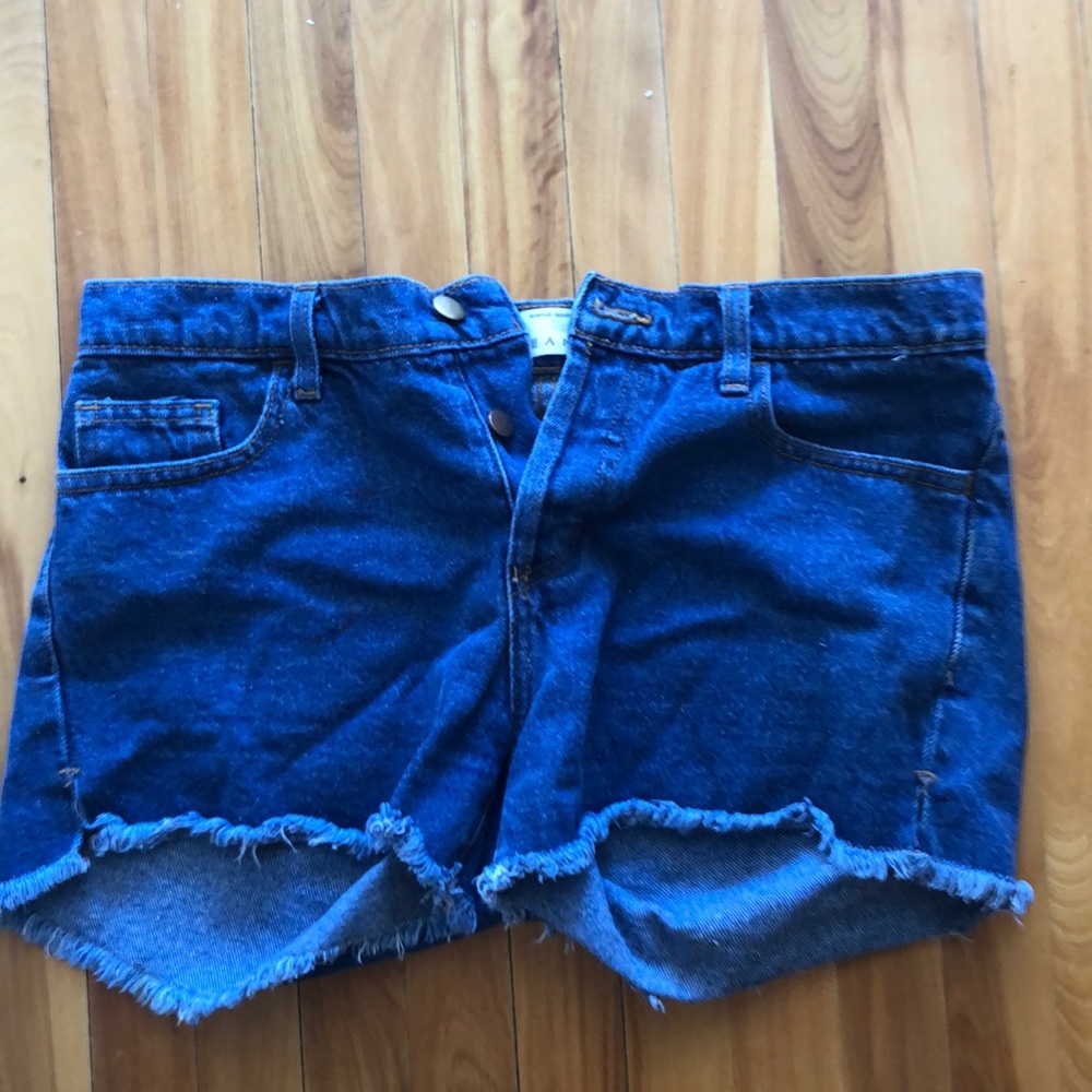 American Apparel Jean Shorts